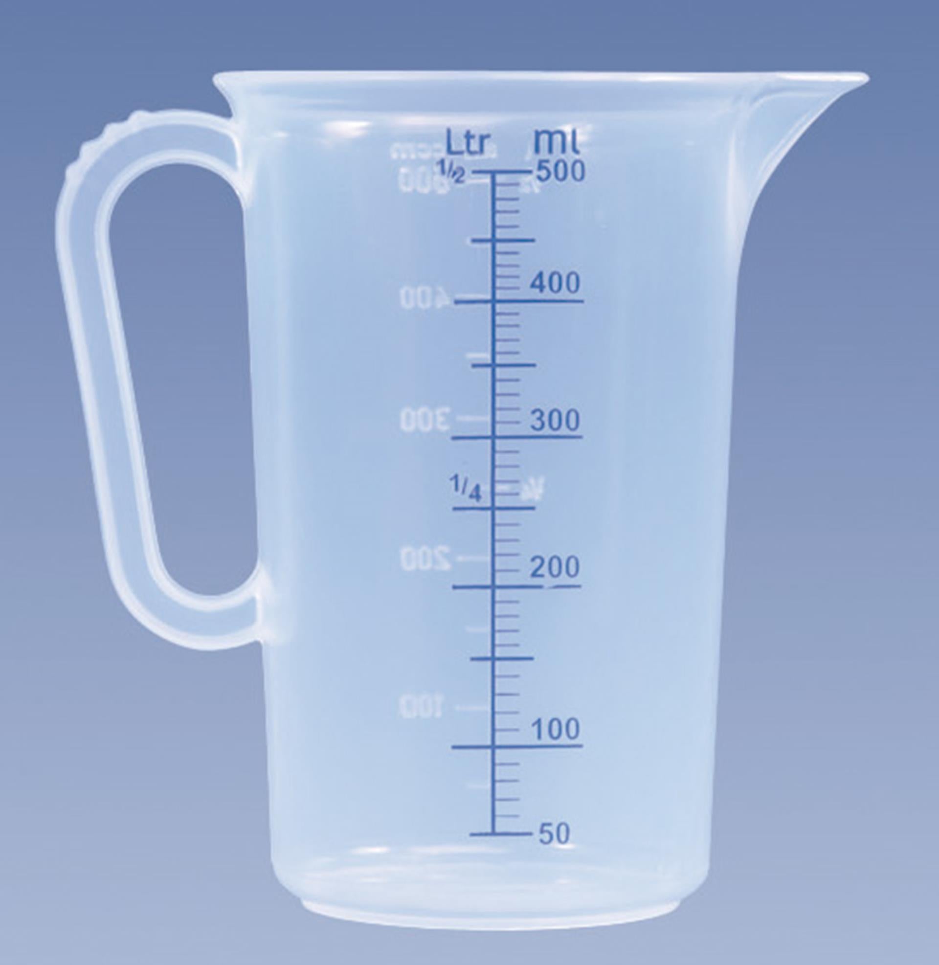 Gobelet doseur en plastique 0,5 litre