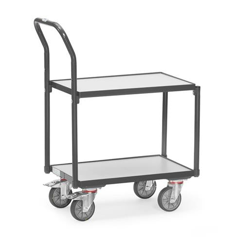 Chariot de table Fetra ESD avec support de poussée 605x405 250kg