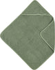 Cape de bain Meyco baby uni - tissu éponge - vert forêt - 75x75cm