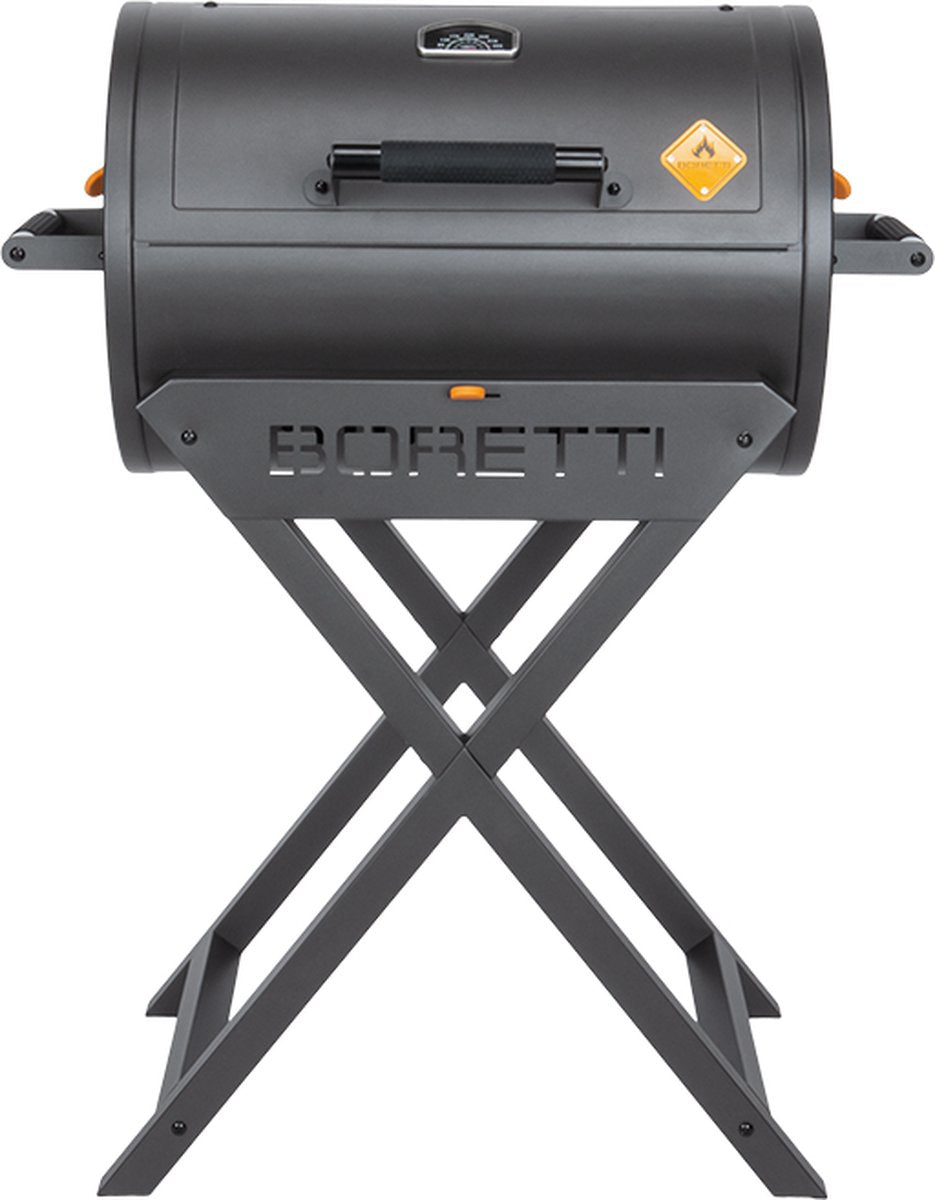 Boretti - barbecue à charbon Fratello 2.0 - grilles en fonte - 12 personnes