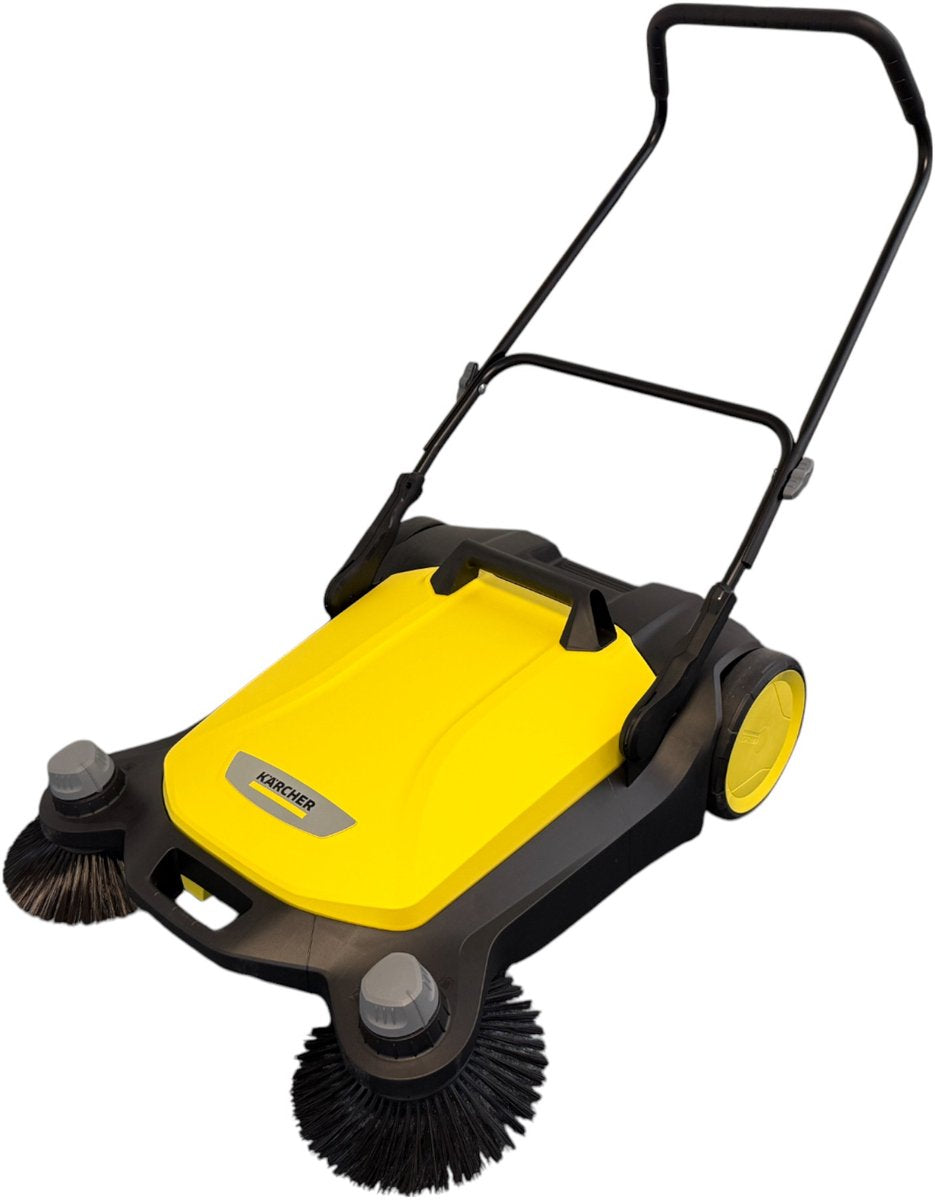 Balayeuse à main Kärcher s 6 twin - largeur de travail 86 cm - réservoir 38 litres - brosse latérale 2 pièces