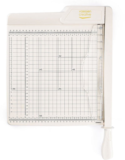 Vaessen creative coupe-papier guillotine - 30,5 x 30,5 cm - blanc cassé