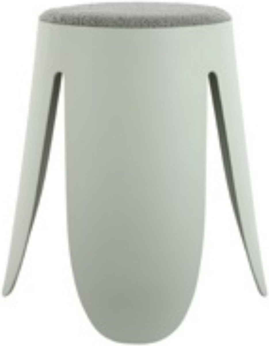 Tabouret Leitmotiv saveur - vert - ø44cm - moderne