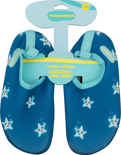 Chaussure aquatique Waimea - enfants - antidérapante - adhérence supplémentaire - bleu - taille 21 22