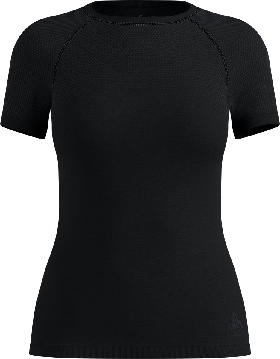 Odlo couche de base performance x-light à manches courtes - femme - noir - s