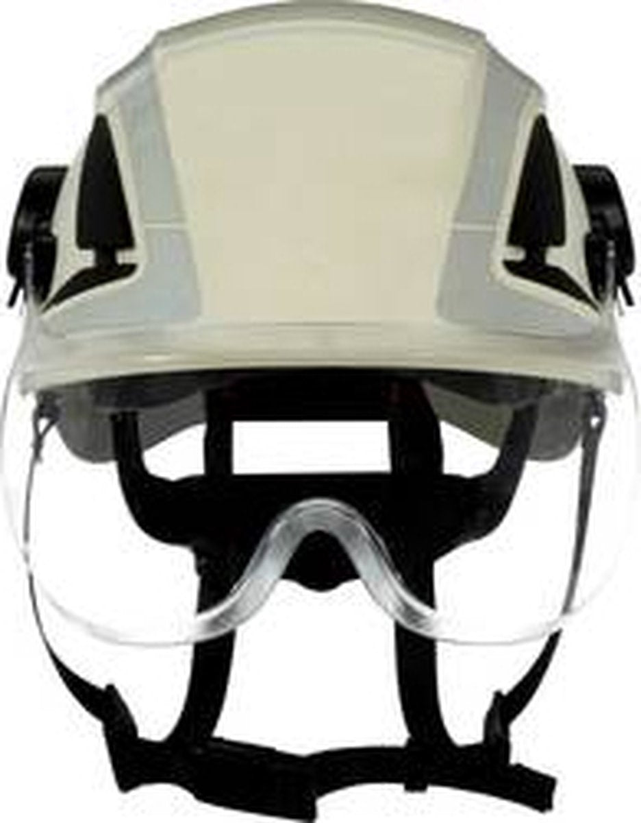 Écran facial 3m x5-sv01-ce avec revêtement antibuée transparent