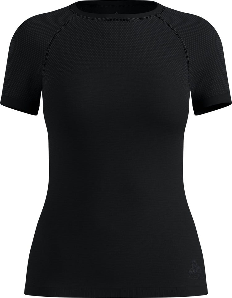 Odlo couche de base performance x-light à manches courtes - femme - noir - xs