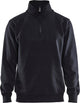 Brandless sans marque blaklader sweat jersey 1 2 fermeture éclair 3365-1048 - noir - xxxl