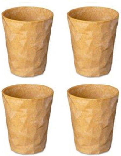 Gobelet Koziol, 0,25 l, lot de 4, bio, fibres de bois - | les clubs 2.0