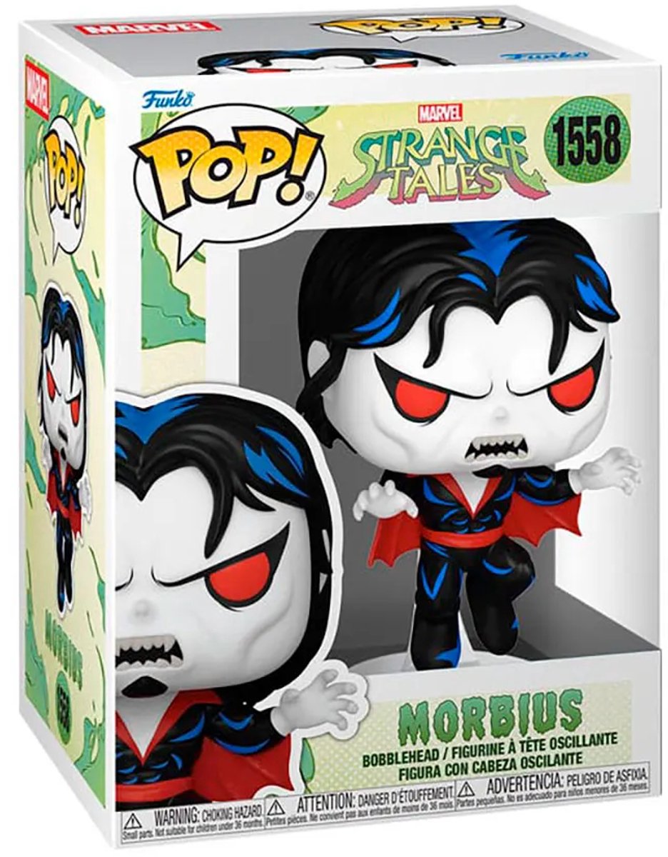 Funko morbius morbius figurine en vinyle 1558 pop unisexe ! - neutre - standard