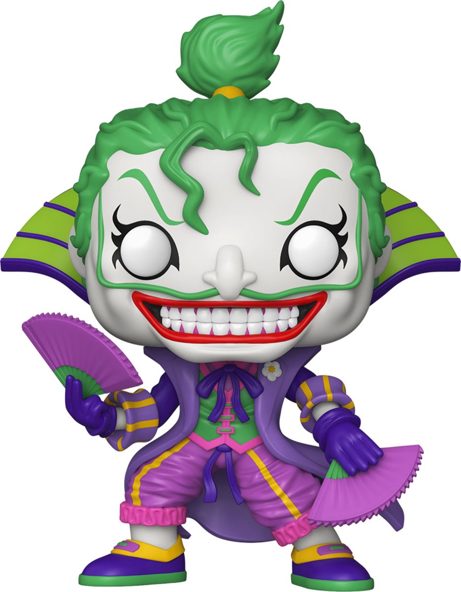 Funko héros batman ninja joker pop glam