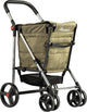 Rolser panier pour chariot de courses polar 4b - kaki