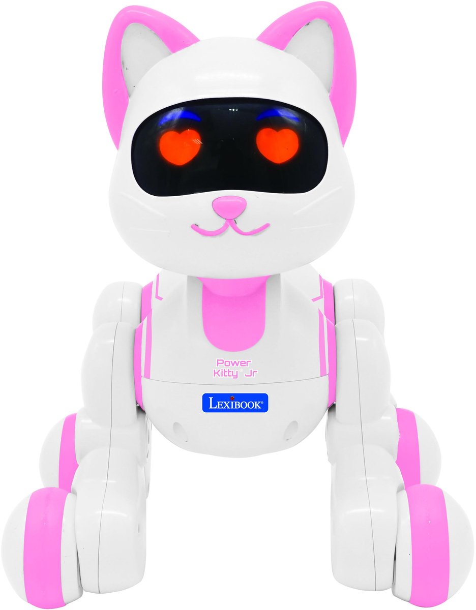 Lexibook Stream Kitty® Jr – Stream Kitty, mon chat robot intelligent programmable !