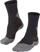 Falke 4grip stabilisant anti-ampoules, chaussettes de sport en fil fonctionnel anti-transpiration unisexe noir - taille 46-48