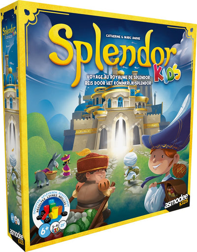 Asmodee jeu de société splendor kids - jeu d'aventure stratégique pour enfants.