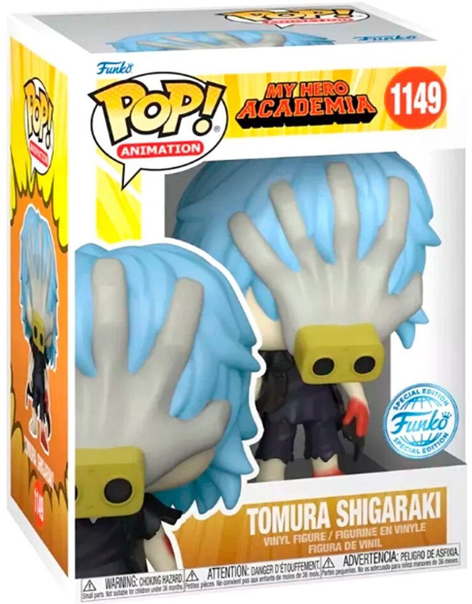 Funko-pop ! animation : My Hero Academia - Tomura Shigaraki #1149 Entertainment Earth Exclusive