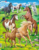 Selecta Larsen Pluzzle Animaux - chevaux, 65e.