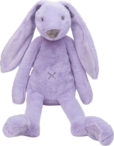 Happy horse peluche richie lapin recyclé 58 cm - lilas - peluche bébé