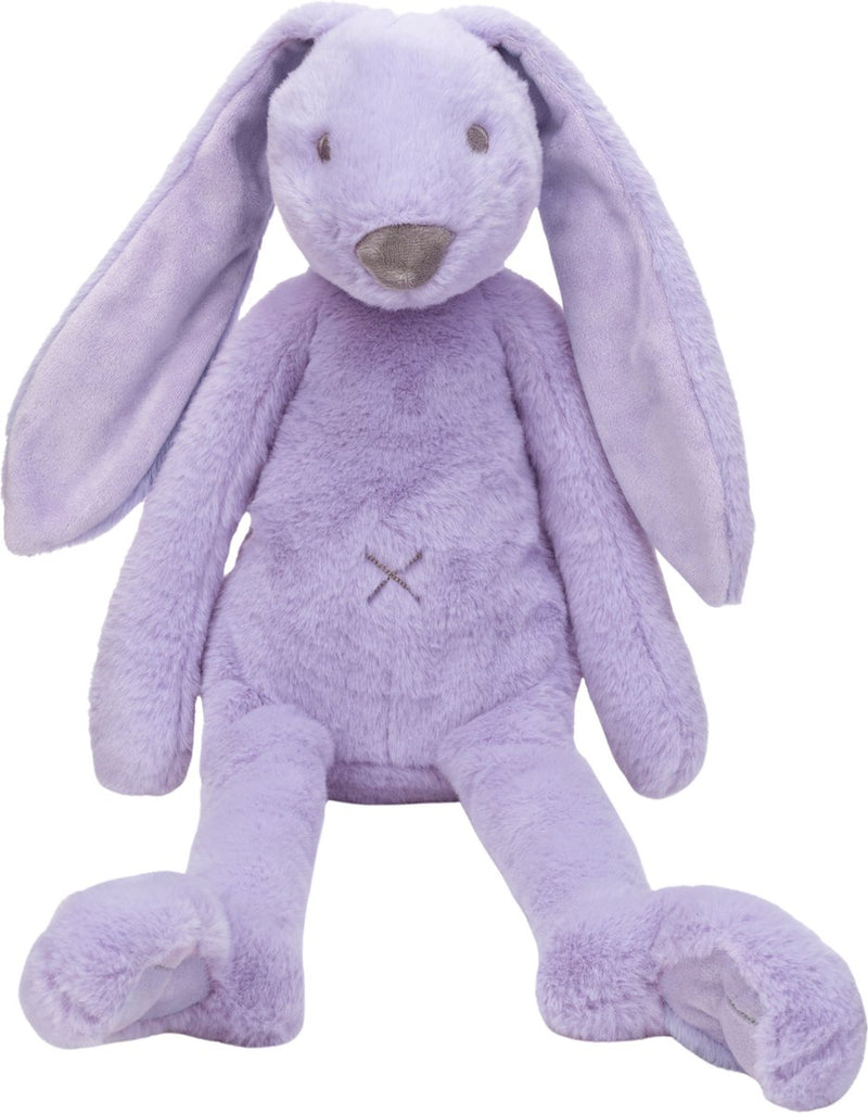 Happy horse peluche richie lapin recyclé 58 cm - lilas - peluche bébé