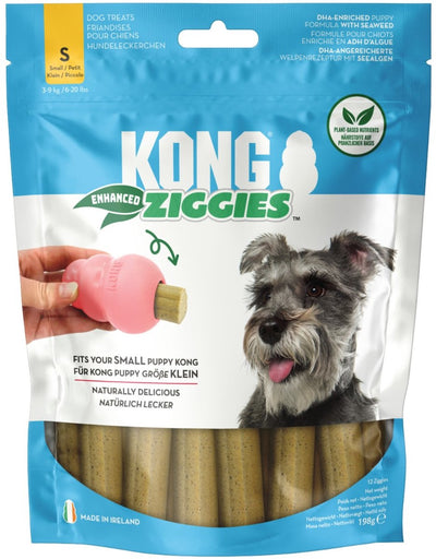 Kong Ziggies Puppy - Snacks pour chiens - Naturel 198 g 12 pièces s