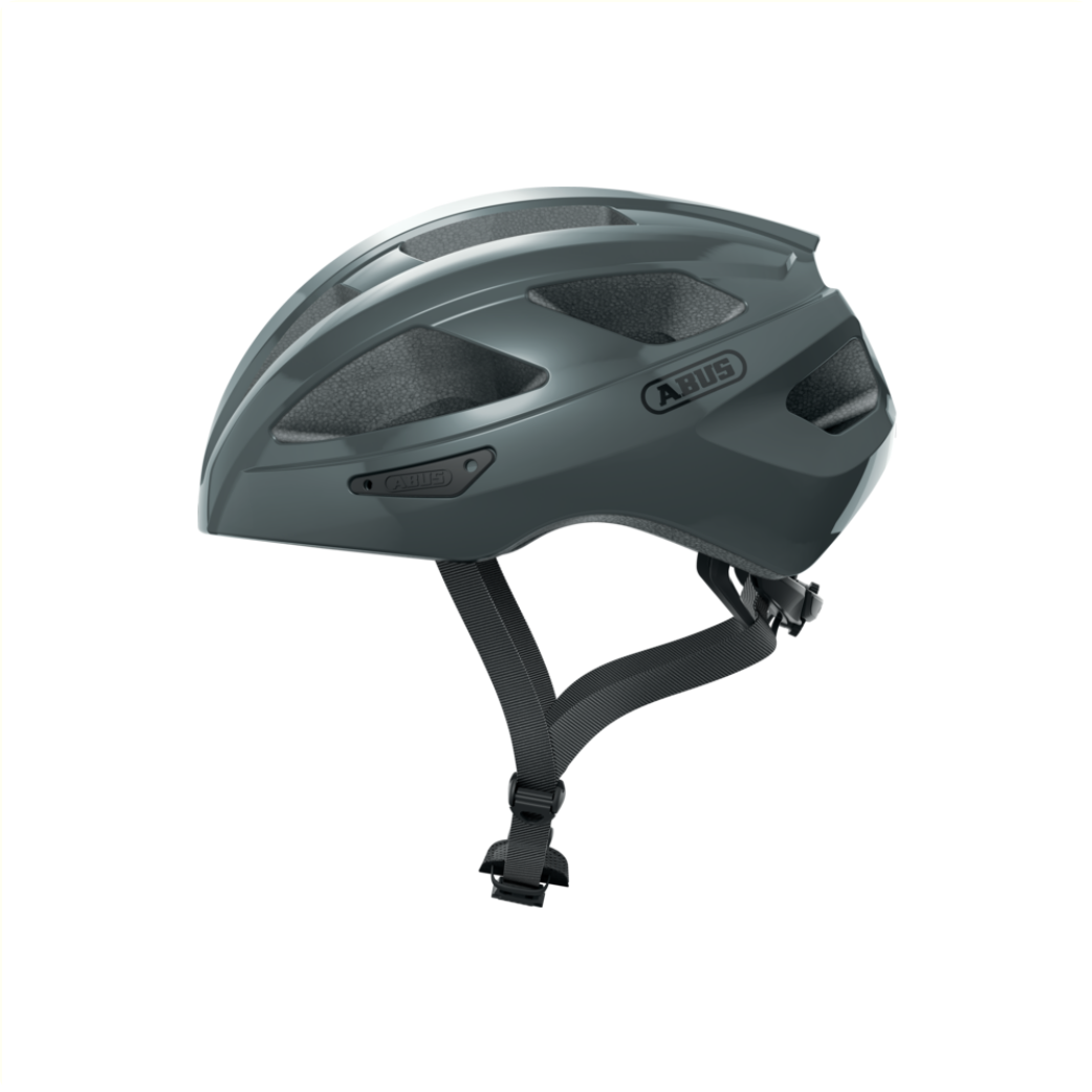 ABUS CASHET MACATGOUD Race Gray M 52-58CM