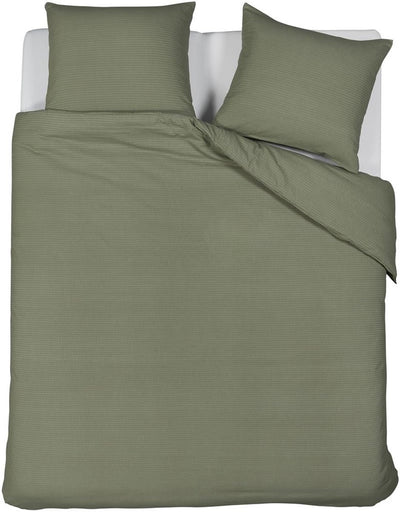 Housse de couette d'été Beddinghouse - unie - lits jumeaux - 240x200 220 - vert