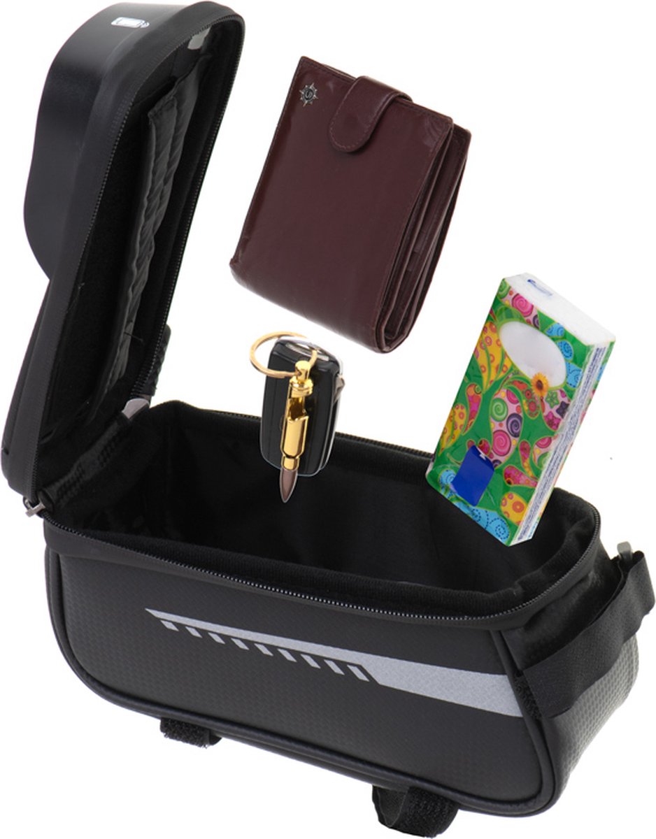 Sac de vélo sac de vélo support de téléphone étanche
