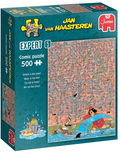 Jan van Haasteren Jigsaw Puzzle Expert 05 Où est la fuite? 500ST.