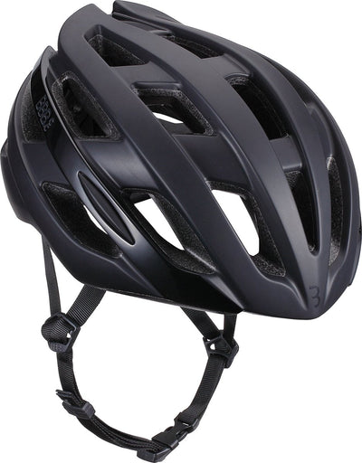 Bbb cycling hawk casque de vélo de course - grand : 58-62 cm - casque de cyclisme - casque de vélo adultes - casque de sport - noir mat - taille l - bhe-151