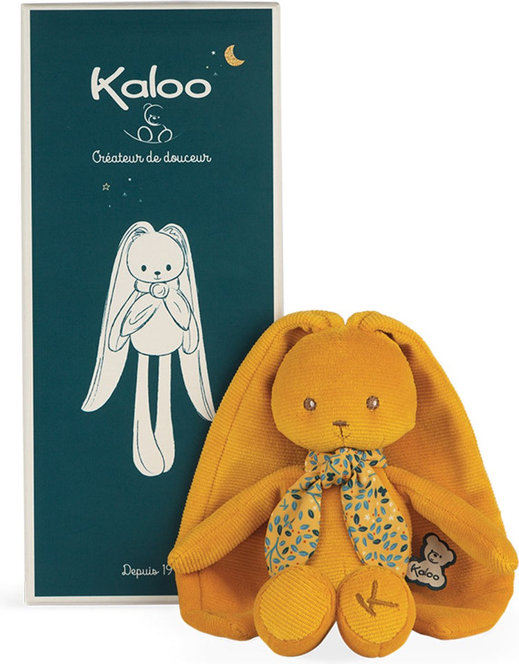 Kaloo lapinoo - peluche - lapin - coloris jaune ocre - 35 cm.