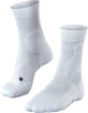 Falke te2 chaussettes de tennis en coton anti-ampoules en matière fonctionnelle homme blanc - taille 42-43