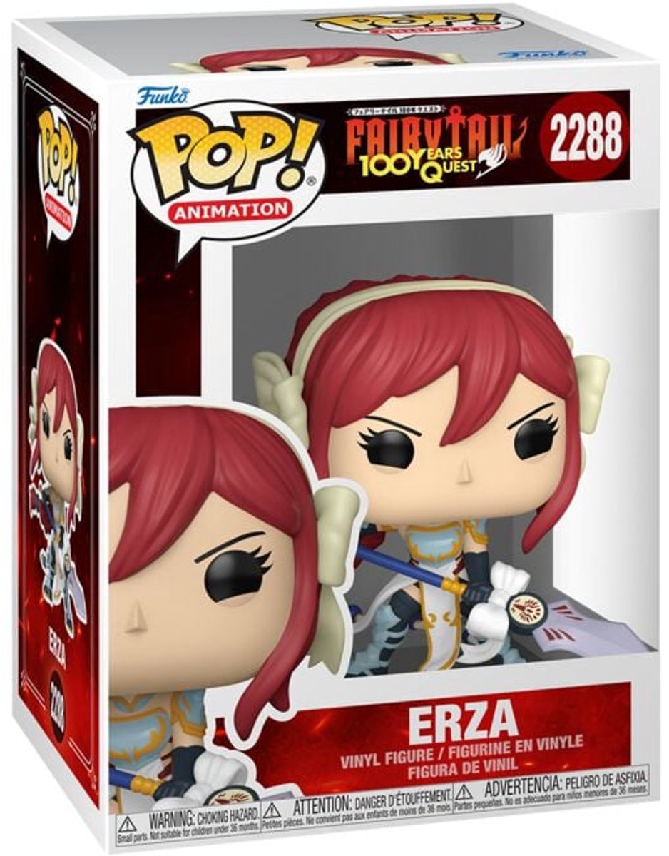 Funko Fairy Tail Erza figurine en vinyle 2288 unisexe pop ! - neutre - standard