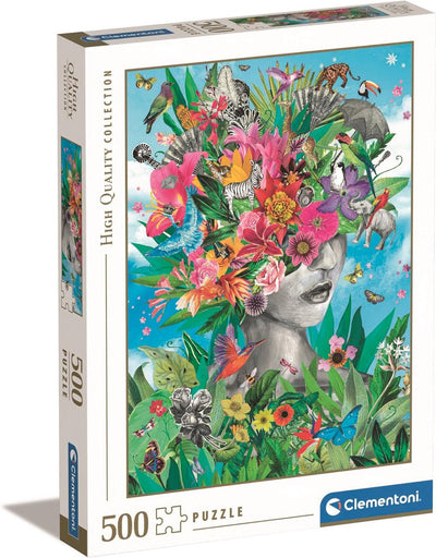 Clementoni Puzzle Head Puzzle dans la jungle, 500e.