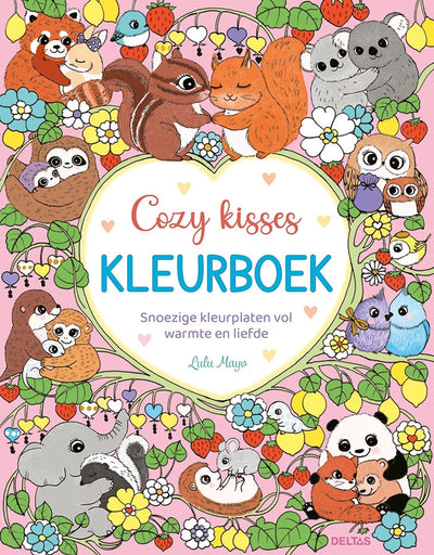 Livre de coloriage des baisers douillets de Deltas