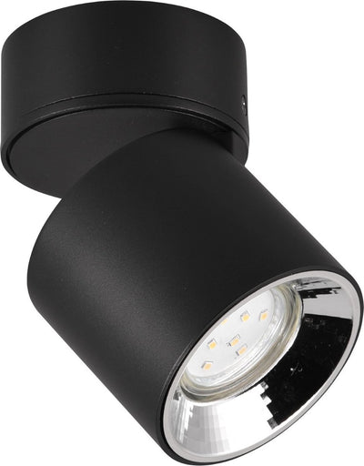 Trio guayana - plafonnier - noir mat - excl. 1x gu10 4,5w