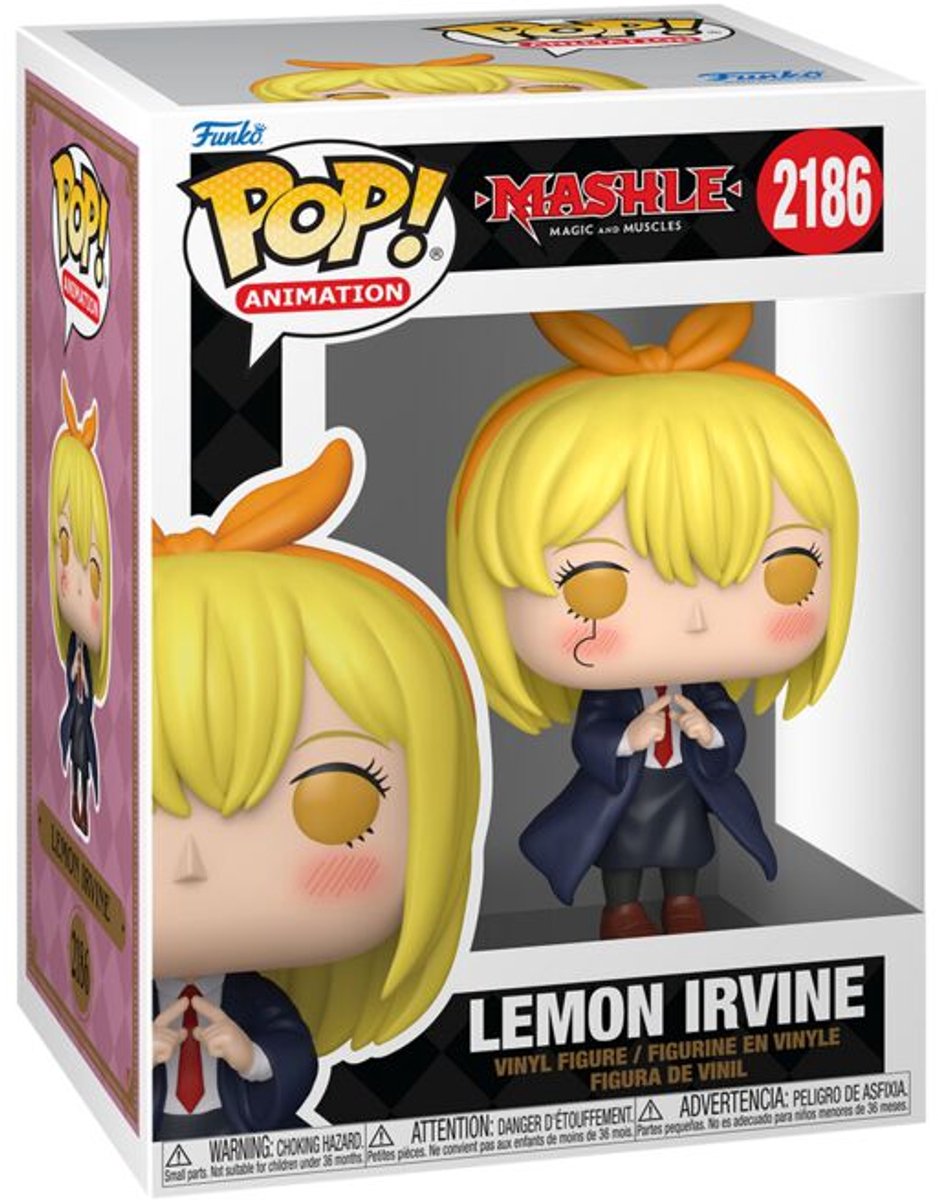 Funko mashle citron irvine (pop! animation) figurine en vinyle 2186 unisexe pop! - neutre - standard