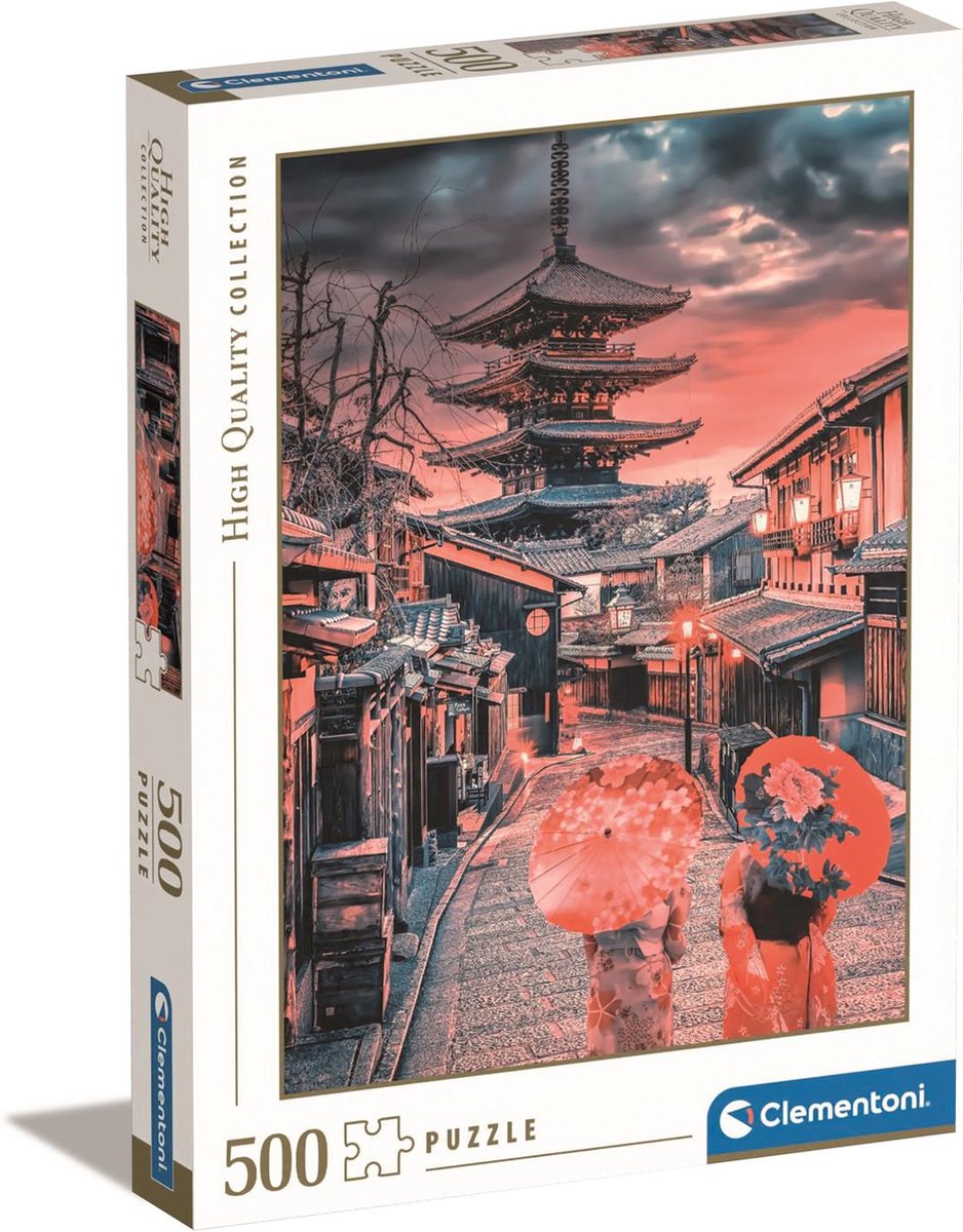 Clementoni Jigsaw Puzzle Evening in Kyoto, 500st.