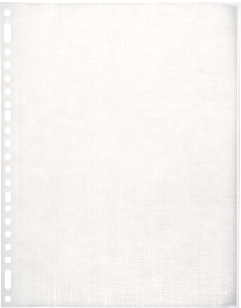 Feuilles multi photos - format a4 23 anneaux - blanc - avec feuille de couverture sans acide - rétractable à 20 pièces - mu-3007360270