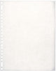 Feuilles multi photos - format a4 23 anneaux - blanc - avec feuille de couverture sans acide - rétractable à 20 pièces - mu-3007360270