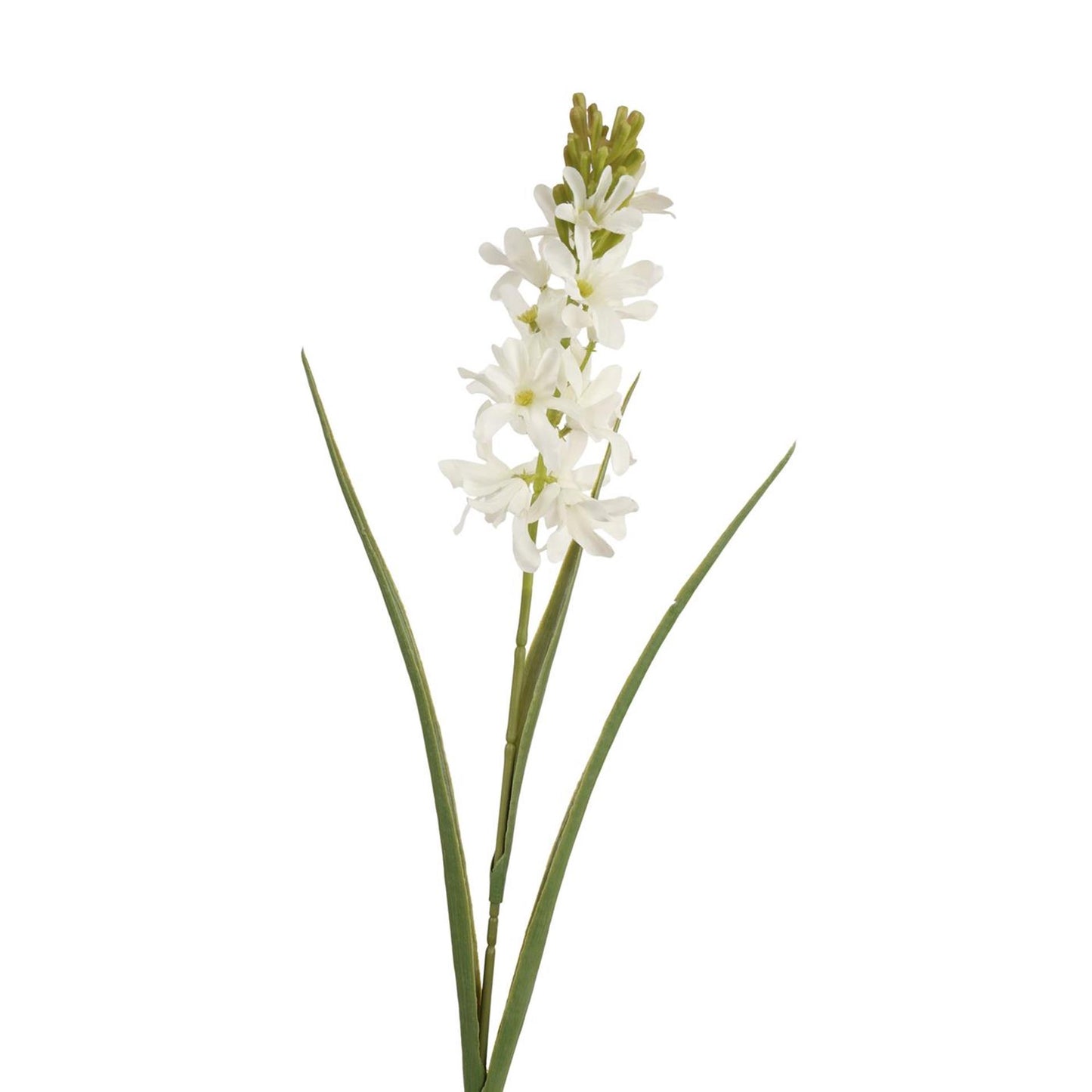 Roberts collection fleur artificielle jacinthe avec herbe crème 70cm