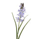 Roberts collection fleur artificielle jacinthe avec herbe bleu 70cm