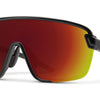 Smith Bobcat Lunes Black Chromapop Red Mirror