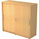 Bach armoire à portes coulissantes Hammerer 1753s en mélamine 120x40x110cm hêtre