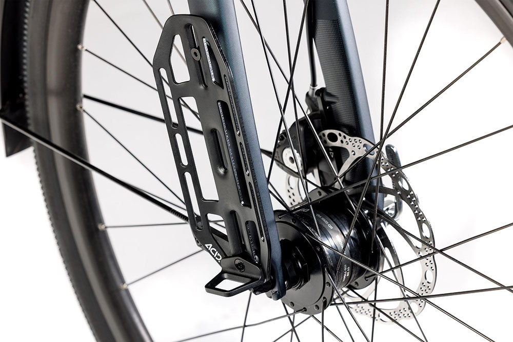 Support avant de cage de fourche acide