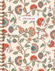 Carnet à spirale floral vintage grand (lignes) carnet à spirale floral vintage (ligné)