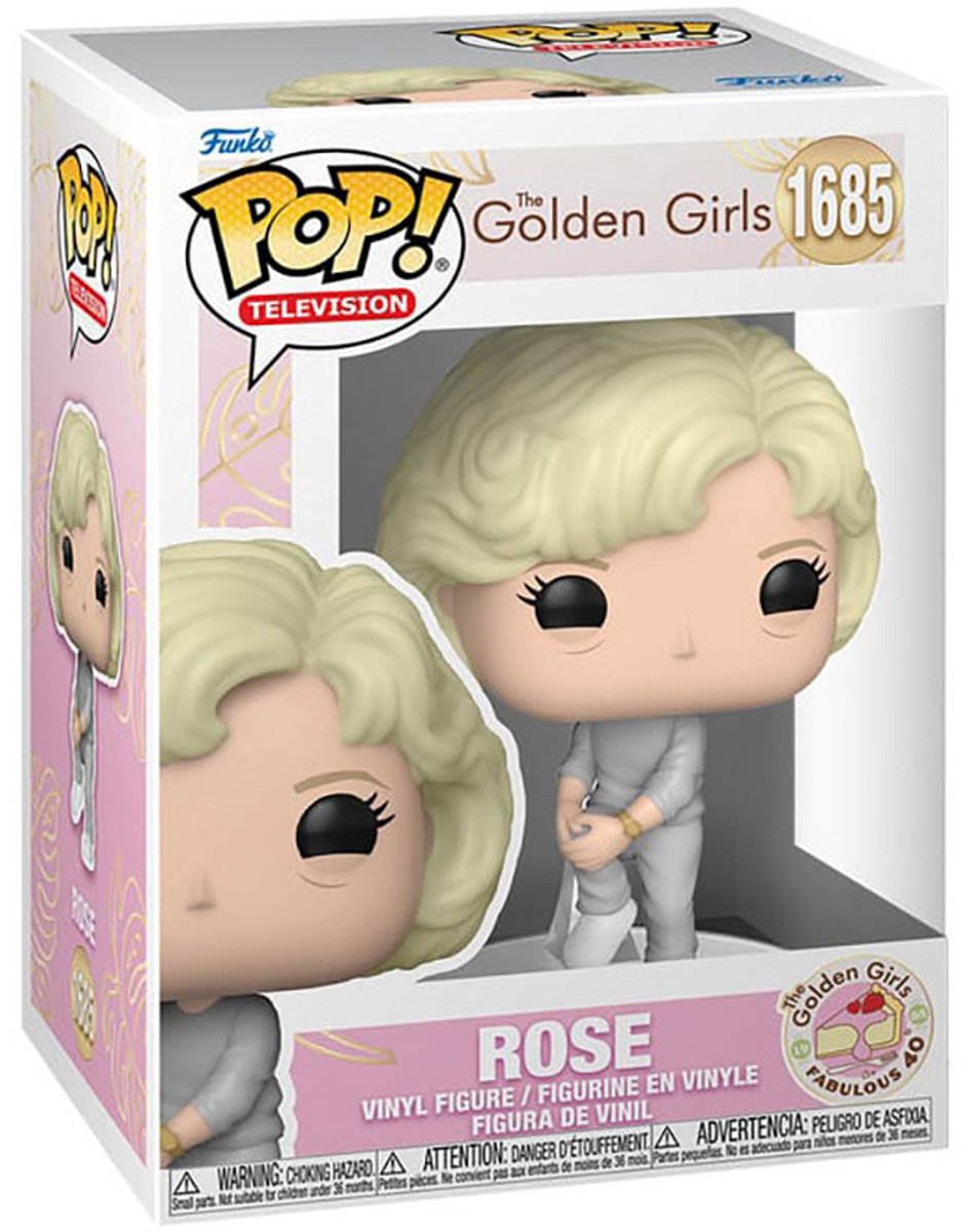 Funko-pop ! télévision : les filles en or - rose #1685
