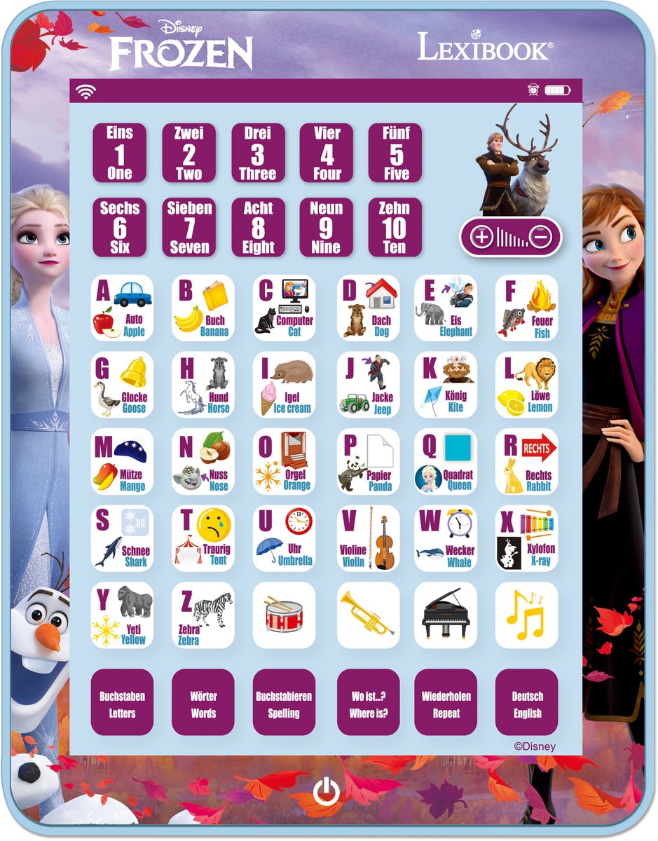 Tablette bilingue glacée Lexibook (le fr)