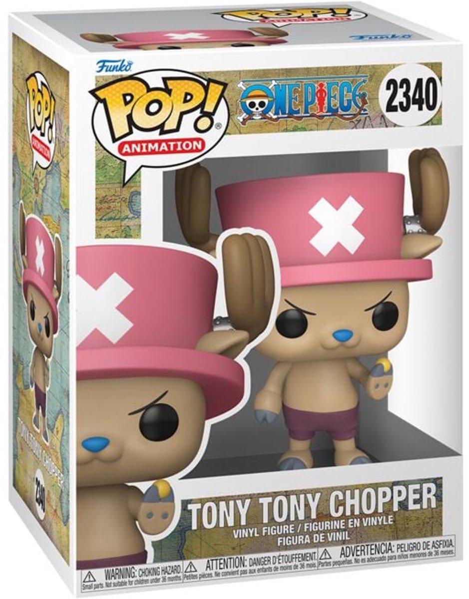 Funko One Piece Tony Tony Chopper (édition Chase possible !) figurine en vinyle 2340 pop unisexe ! - neutre - standard