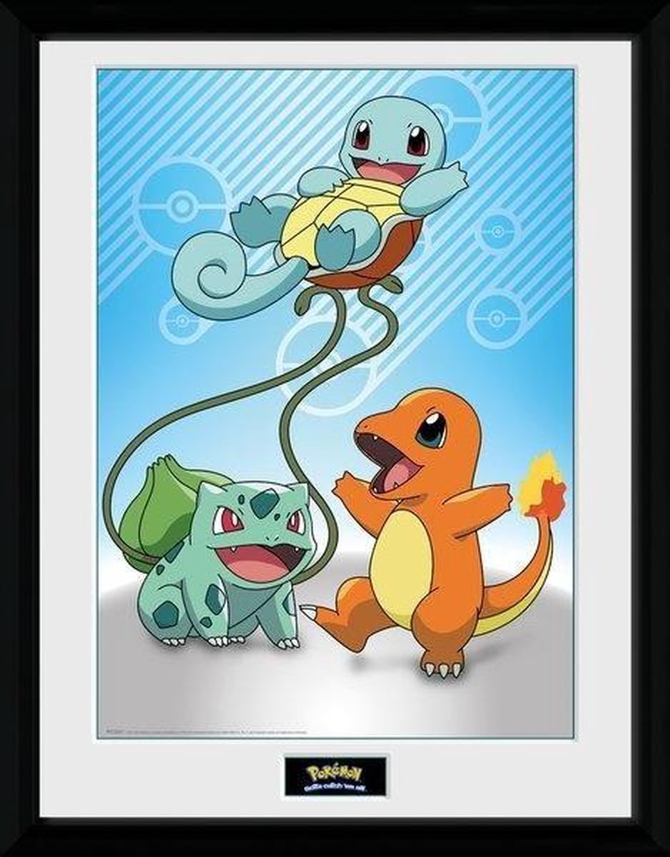 Pokémon sans marque sans marque - tirage collector 30x40 - Thunder Bolt Pikachu