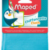 Quantore chiffon maped microfibre 20x20cm bleu